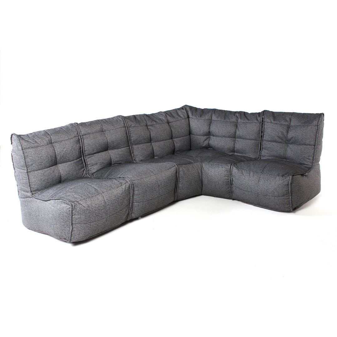 L Sofa - Titanium Weave