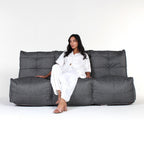 Movie Couch - Titanium Weave