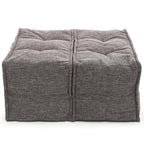 Twin Ottoman - Luscious Grey