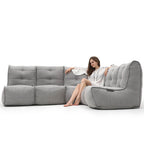 L Sofa - Keystone Grey