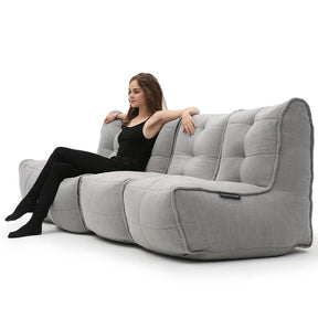 Quad Couch - Keystone Grey