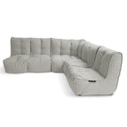 L Sofa - Silverline