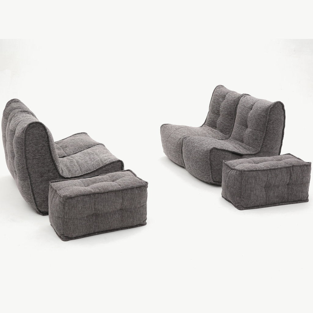 Quad Couch - Luscious Grey