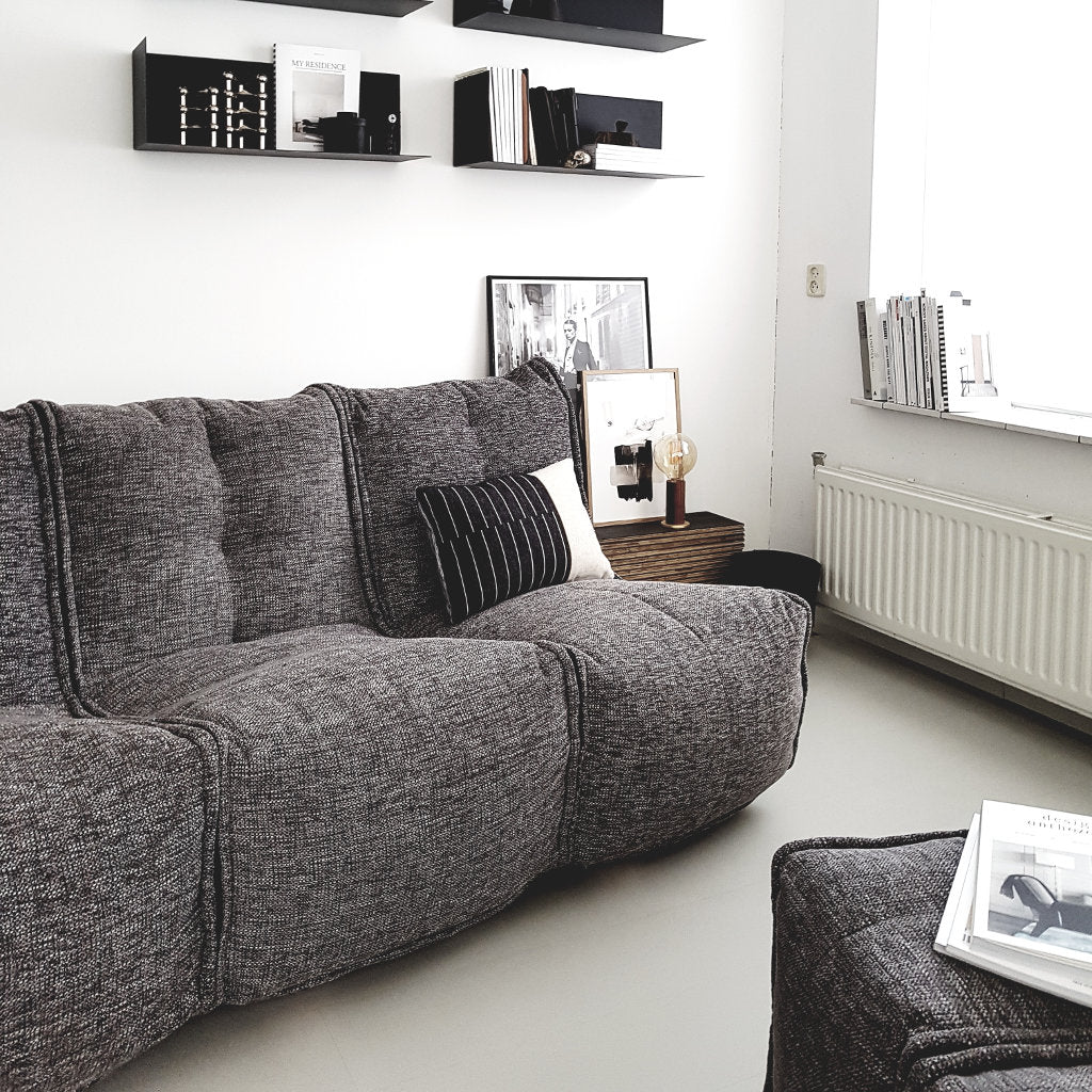 Quad Couch - Luscious Grey