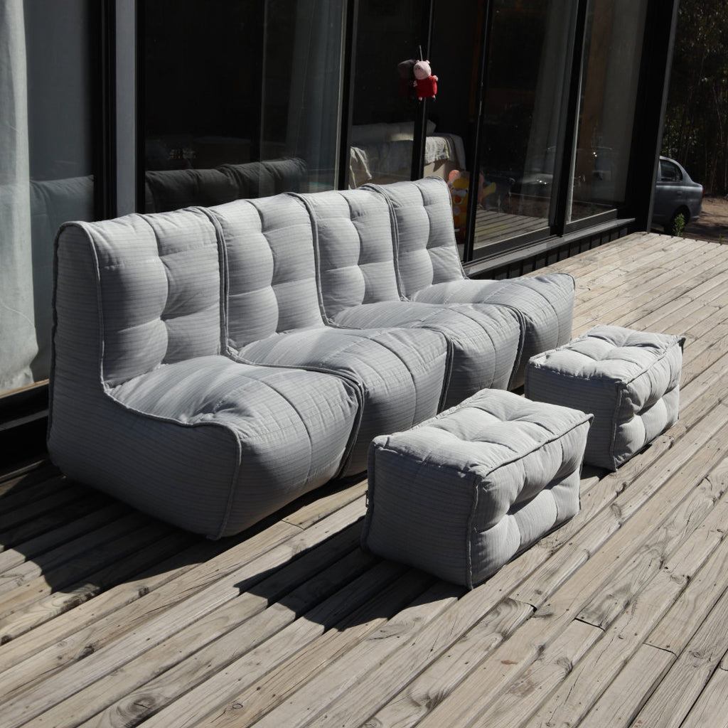 Quad Couch - Silverline