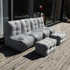 Quad Couch - Silverline