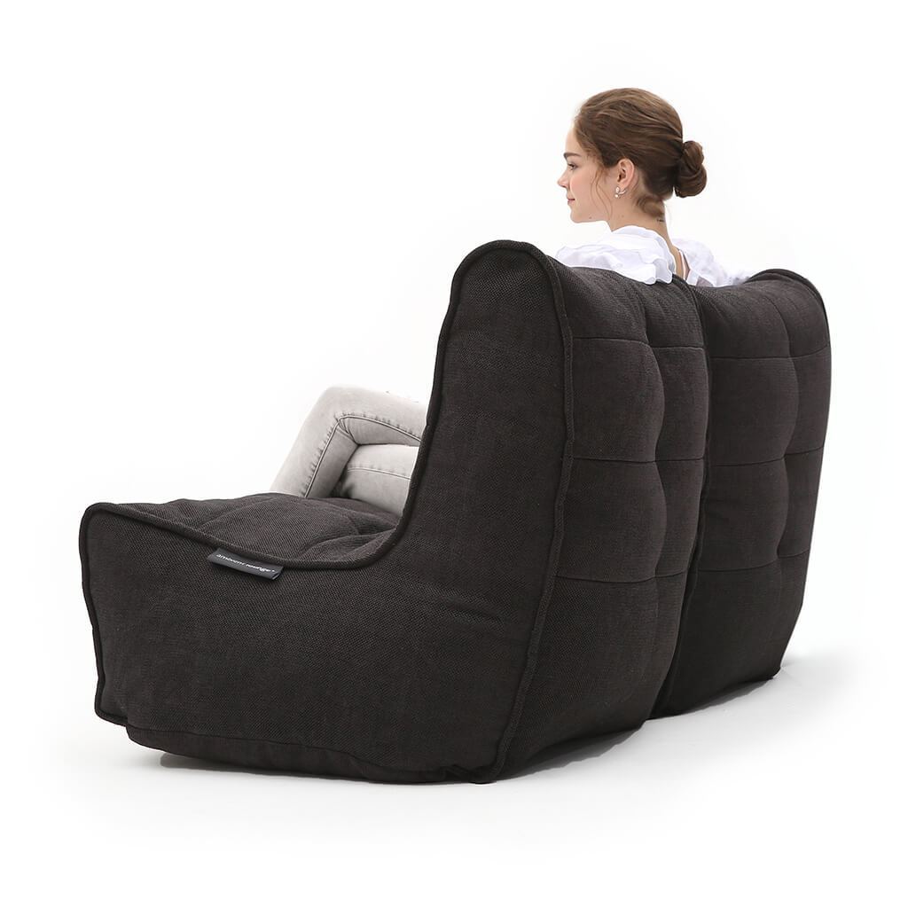 TWIN COUCH - Black Sapphire