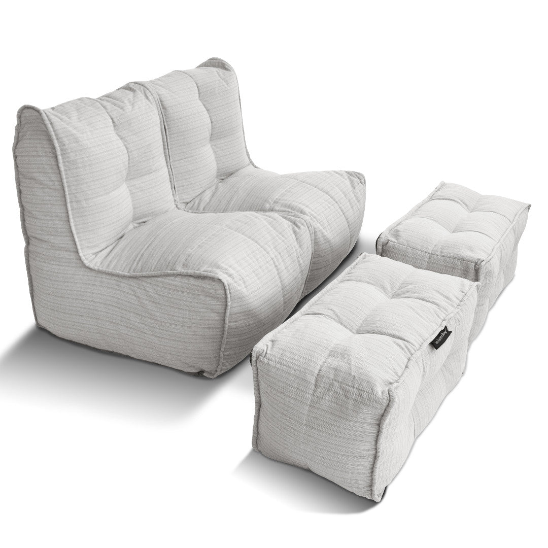Twin Ottoman - Silverline