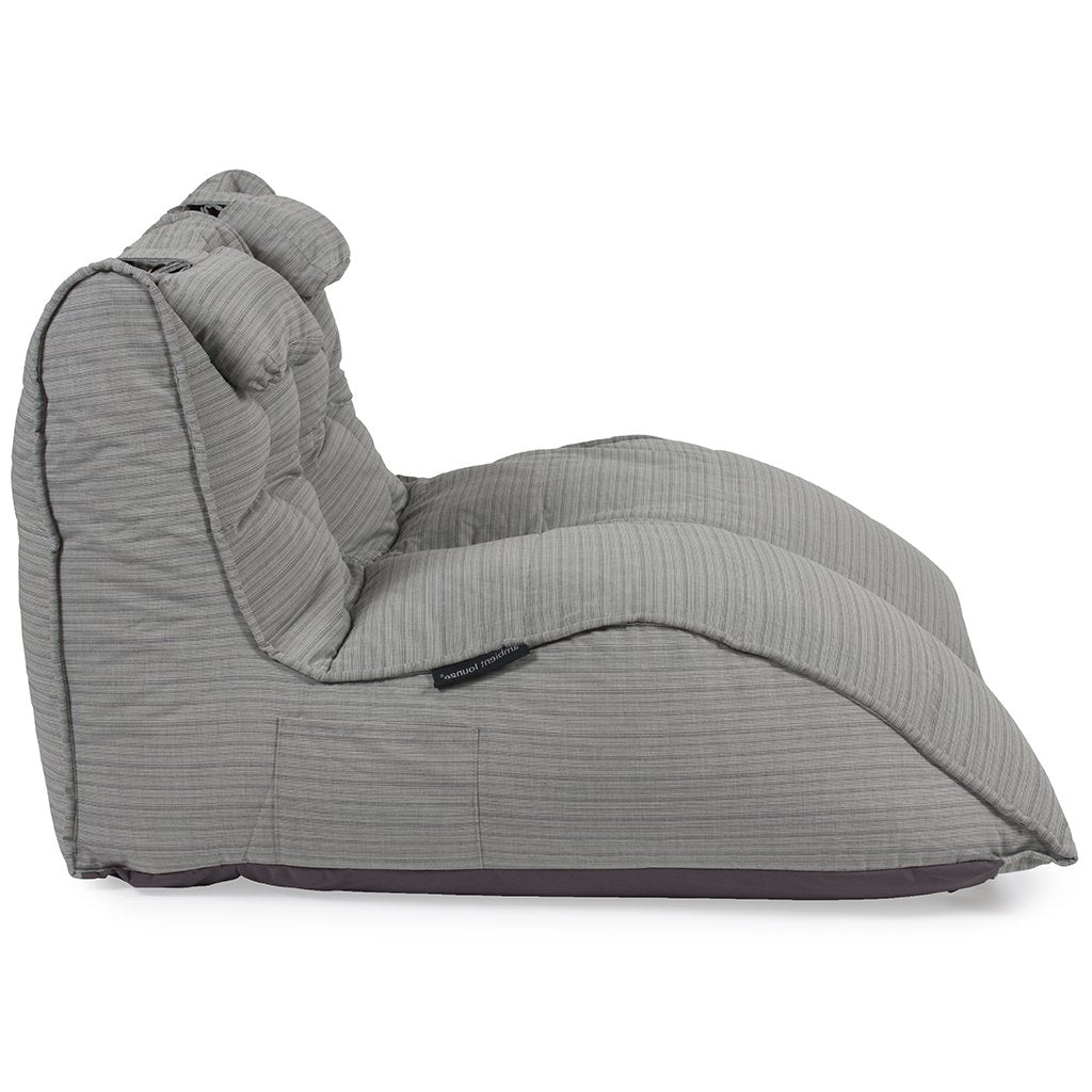 Twin Avatar Deluxe Lounger - Silverline