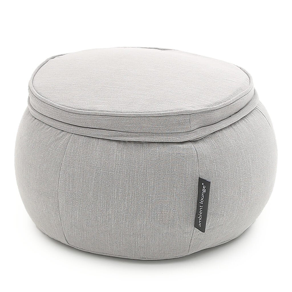 Wing Ottoman - Keystone Grey