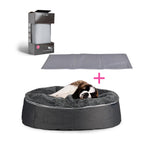 Conjunto de Cama Extra Grande para Perros (Original) y ThermoCool Mat L