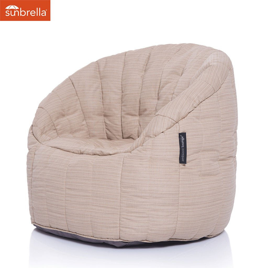 BUTTERFLY Sofa - Mudhoney Dune (Sunbrella)