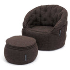 Butterfly Chaise - Hot Chocolate