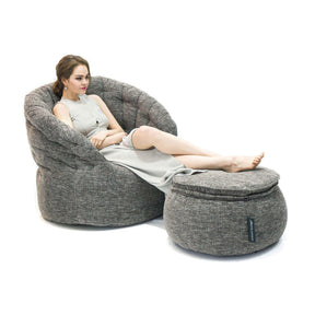 Butterfly Chaise - Luscious Grey