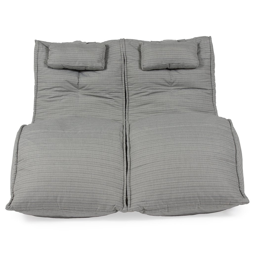 Twin Avatar Deluxe Lounger - Silverline