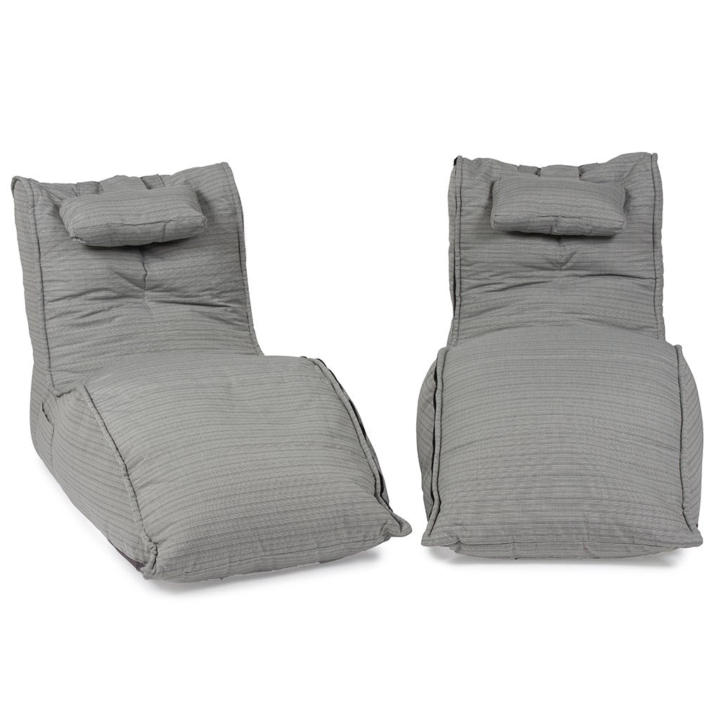 Twin Avatar Deluxe Lounger - Silverline