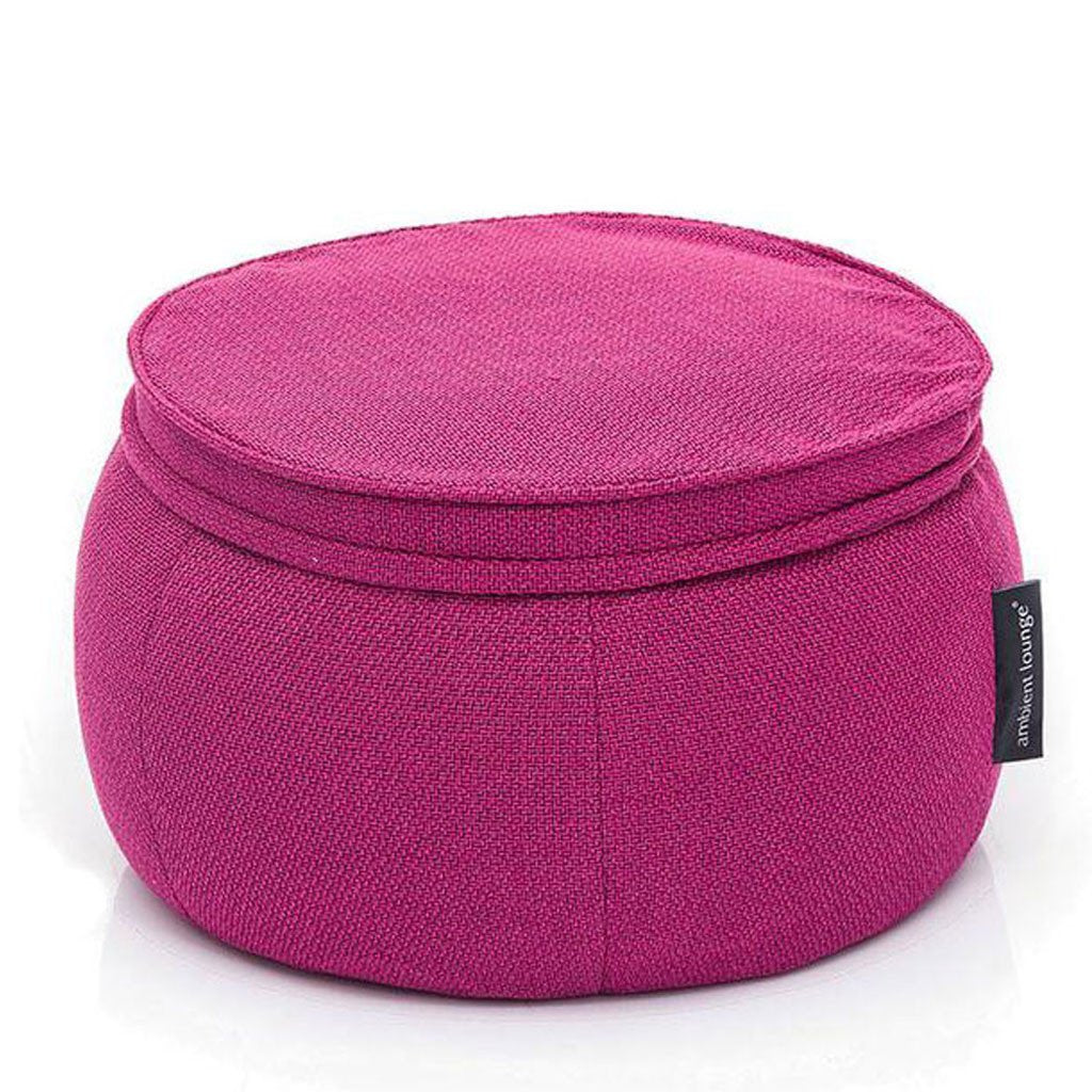 Wing Ottoman - Sakura Pink