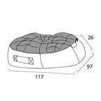 Cama Grande de Lujo para Perro (Original)