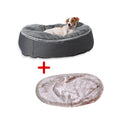 Conjunto de Cama Mediana para Perros (Original) y Cubierta (Cappuccino)