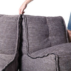 TWIN COUCH - Luscious Grey