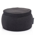 Wing Ottoman - Black Sapphire