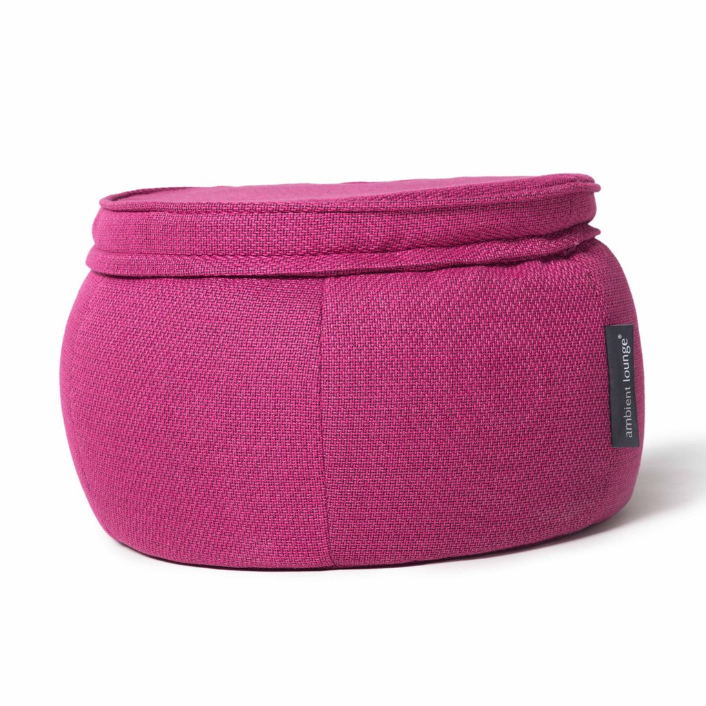 Wing Ottoman - Sakura Pink